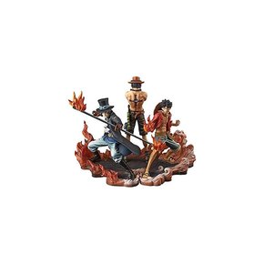 Banpresto 원피스 DXF Brotherhood II Luffy Sabo Ace 그림 전체 세트