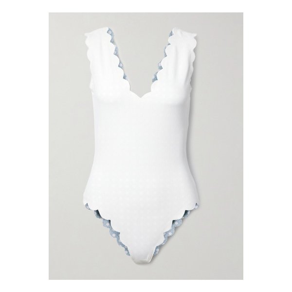 찰스턴 리버시블 스캘럽 시어서커 수영복 1647597326825385