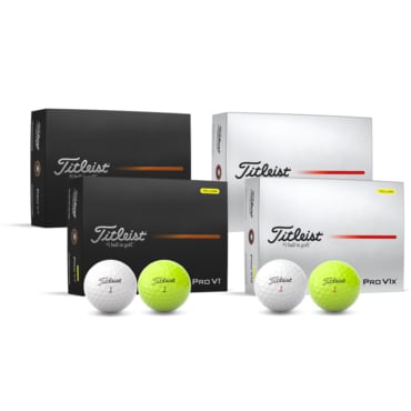 백화점 골프샵 [정품] 타이틀리스트 25 신형 PRO V1/V1X 공, 어버이날 선물 MOM DAD 에디션! (2 Colors)