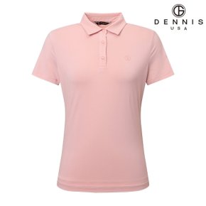 [DENNIS] 여성)클래식핏 원포인트 반팔 카라티_NAQMLTS079