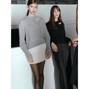 [단독기획] BASIC SLIT KNIT_2color