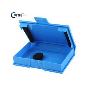 엠지솔루션 [SP314]  Coms HDD 케이스 (3.5형), 폴더접이식, Blue