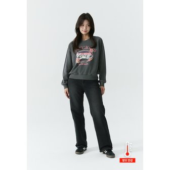 신세계라이브쇼핑 [25FW] [유니양모] 그레이 밴드 뉴 와이드 루즈핏 TG(L) AP4DTG835885-GY