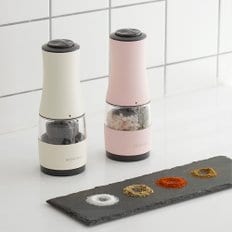 NEW 모노테일 세보리 소금 후추 듀얼 전동 그라인더 2color
