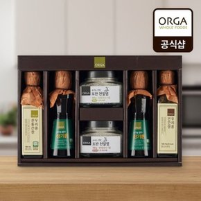 [24년 추석][올가] 참기름 간장 토판염 선물세트 (1box)