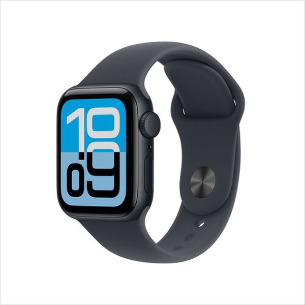 (1차) 애플워치 SE 3 GPS 44mm 미드나이트 알루미늄, 미드나이트 스포츠 밴드 (SM) MEHN4KH/A