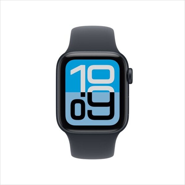 (1차) 애플워치 SE 3 GPS 44mm 미드나이트 알루미늄, 미드나이트 스포츠 밴드 (SM) MEHN4KH/A