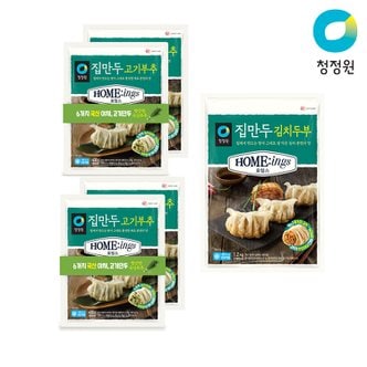 청정원 호밍스 집만두 고기부추 (400gx2) x 2개 + 김치두부 1.2kg