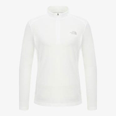 노스페이스 [노스페이스 공식] NT7LR32B 여성 비스티 긴팔 집티_WHITE