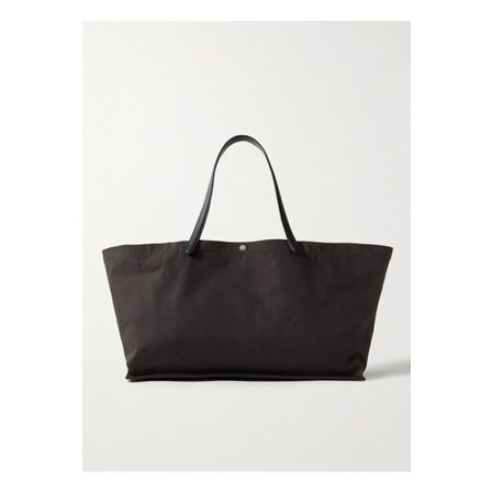 더로우 아이다호 Xl 가죽 트리밍 코튼 캔버스 토트 브라운 1647597353807007