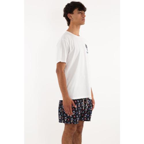 세인트바쓰 반팔 티셔츠 TSHM001 02950H 01N White
