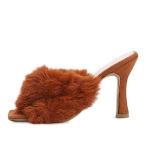 kami et muse Mink fur heel slippers_KM22w210