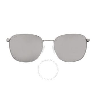 휴고보스 4436584 Hugo Boss Silver Mirror Square Mens Sunglasses 73677891