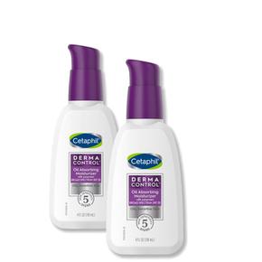 [해외직구] Cetaphil 세타필 더마컨트롤 오일 업솔빙 모이스처라이저 118ml 2팩