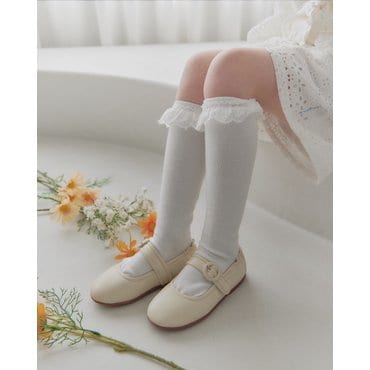 로아앤제인 소녀 레이스 니삭스