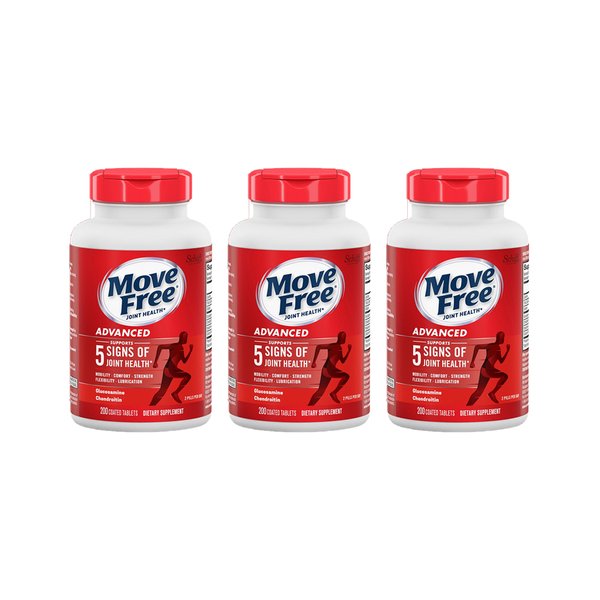 Move Free 무브 프리 조인트 글루코사민 콘드로이틴 200정 Joint Health X 3개