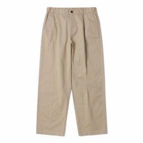 [seriesbleu] ONE-TUCK CHINO PANTS (WIDE)_S2PNM24501BEX