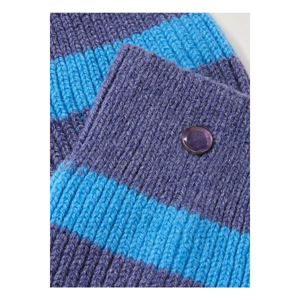 갓 트루 캐시미어 섀도우 애미시스트 장식 스트라이프 양말 46376663162919766