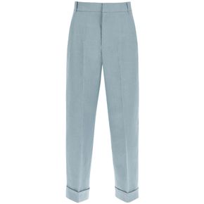 린넨 팬츠 스타일 linen cigarette pants in salix style 241718DPN000004-005AZ 98228239