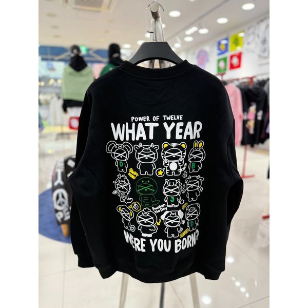 [여주점] 기모 캐릭터 맨투맨 JGZZ22B25