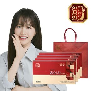 [농협홍삼] 한삼인 홍삼차골드 3g  100포 4세트+쇼핑백[35905479]