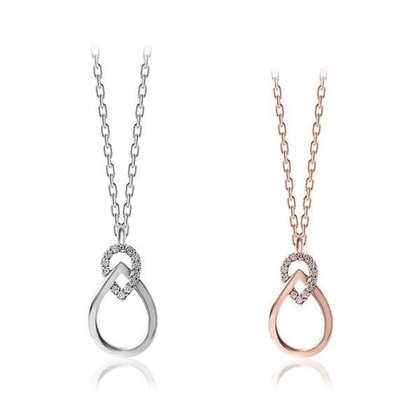 이딜 크리스탈 목걸이 NA0460