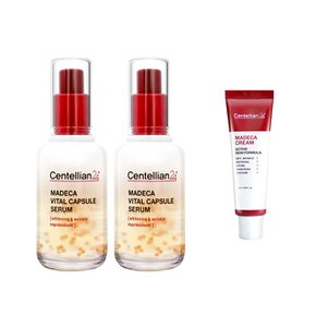 마데카 바이탈 캡슐 세럼 50ml 2개 + 마데카크림 시즌5 15ml