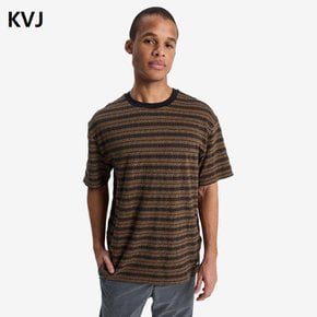 남성 스트라이프 반팔 티셔츠 OKANO JACQUARD SS TEE (QG11ST003)