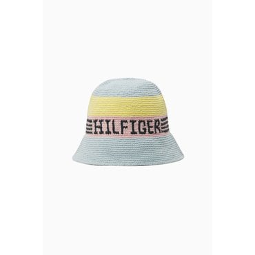 타미힐피거키즈 25년 S/S      T42F1AHT600GT1         써머 프렙 크로셰 햇