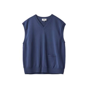 브롬톤 [브롬톤런던] P242MKT517 베이직 니트 베스트 BASIC KNIT VEST(NAVY)
