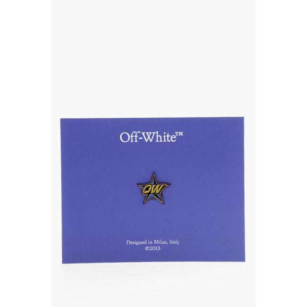 확대된 대표 오프화이트 스니커즈 OMZF001T25MET0091825 Giallo Rosso