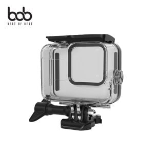 BOB 고프로 히어로8 블랙 전용 스포츠 방수 클리어 투명 케이스 GoPro Hero8 Black IP68 60M방수