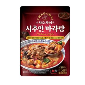 샘표 중화요리 감칠맛 차오차이 시추안 마라탕 500g