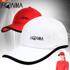 코리아정품 HONMA 리본 골프 바이저 (화이트)