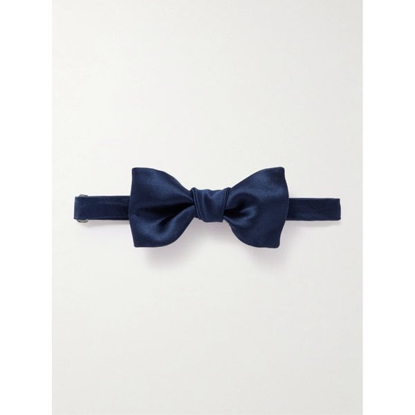 브루넬로쿠치넬리 셀프 타이 듀체스 코튼 실크 블렌드 새틴 보타이 46376663162997959