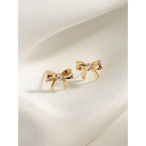 14K 세라피 리본 귀걸이