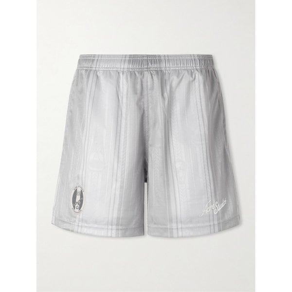 론소 스포츠 스트레이트 레그 로고 프린트 저지 쇼츠 46376663162970019