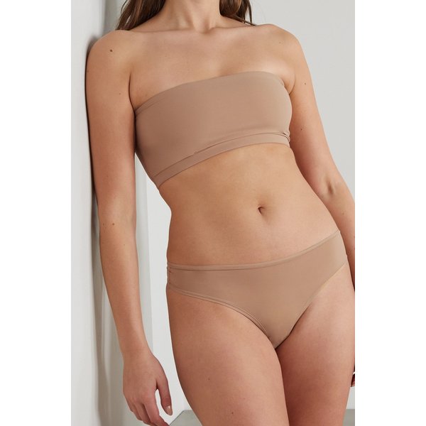 스킴스 핏츠 에브리바디 옴브레 베이지 스트레치 나일론 브리프 1647597339449804