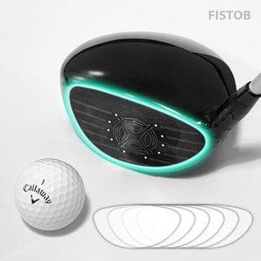 골프 드라이버 장타 투명 필름 패치 스티커 라운딩준비물