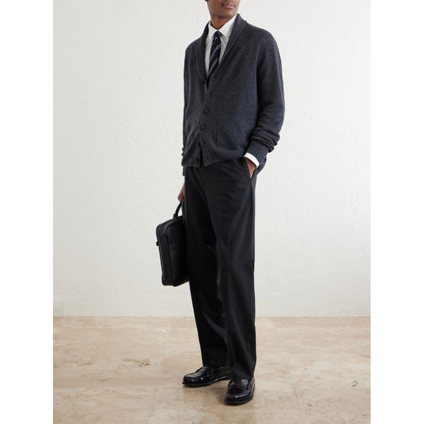 록포드 숄칼라 캐시미어 울 블렌드 가디건 46376663163110686