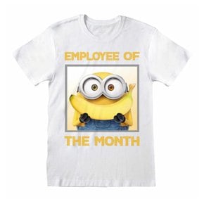 영국직구 미니언즈  남녀공용 Employee Of The Month 밥 티셔츠