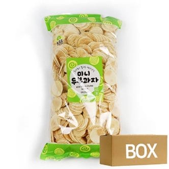  늘푸른 미니 두부 과자 800G 7개 대용량 한박스