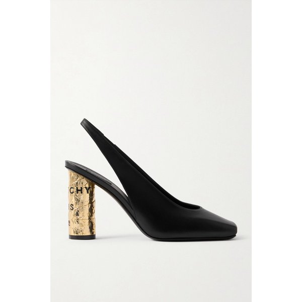 테이프 가죽 슬링백 펌프스 46376663162964825