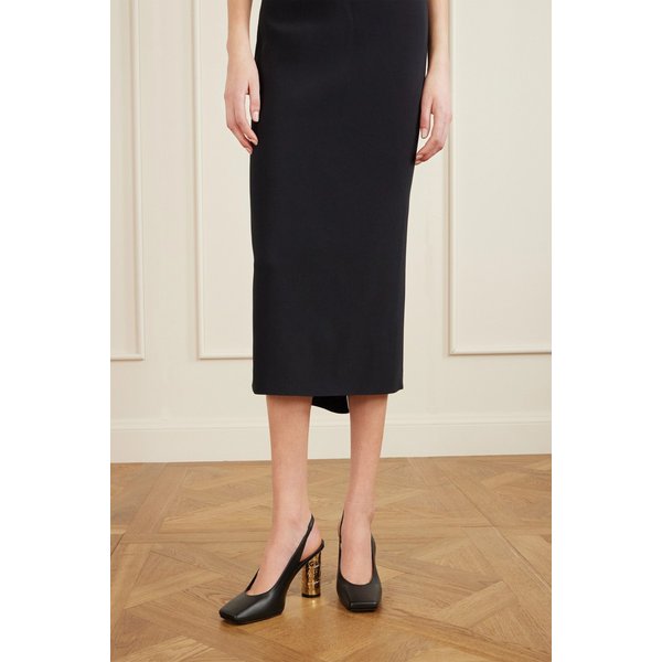 테이프 가죽 슬링백 펌프스 46376663162964825