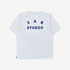 아이앱 스튜디오 티셔츠 화이트 IAB Studio T-Shirt White