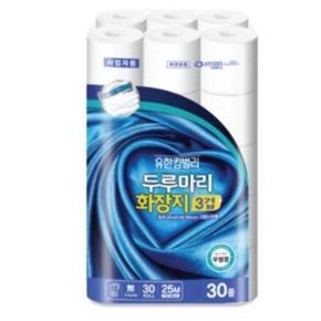 유한킴벌리 두루마리휴지 두루마리 화장지 3겹 25M 30롤