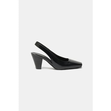 슈콤마보니 Basic square sling back shoes(black)_DG2DS25002BLK