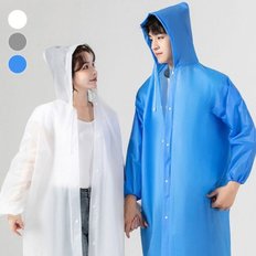  남여공용 다회용우비 장마대비 가방에쏙 EVA레인코트