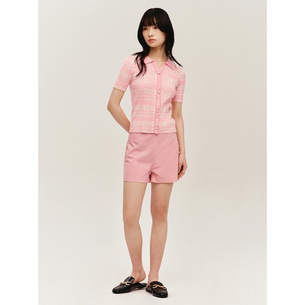 버튼 포인트 A라인 큐롯 팬츠(MOEBSL04MPK)