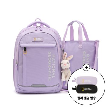 내셔널지오그래픽키즈 [필통GIFT] K251KBG510 뉴비 백팩SET LAVENDER